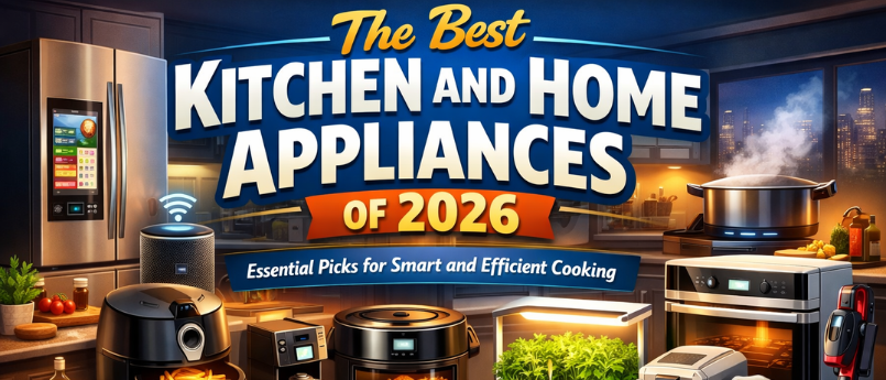The Best Kitchen and Home Appliances of 2026: Essential Picks for Smart and Efficient Cooking